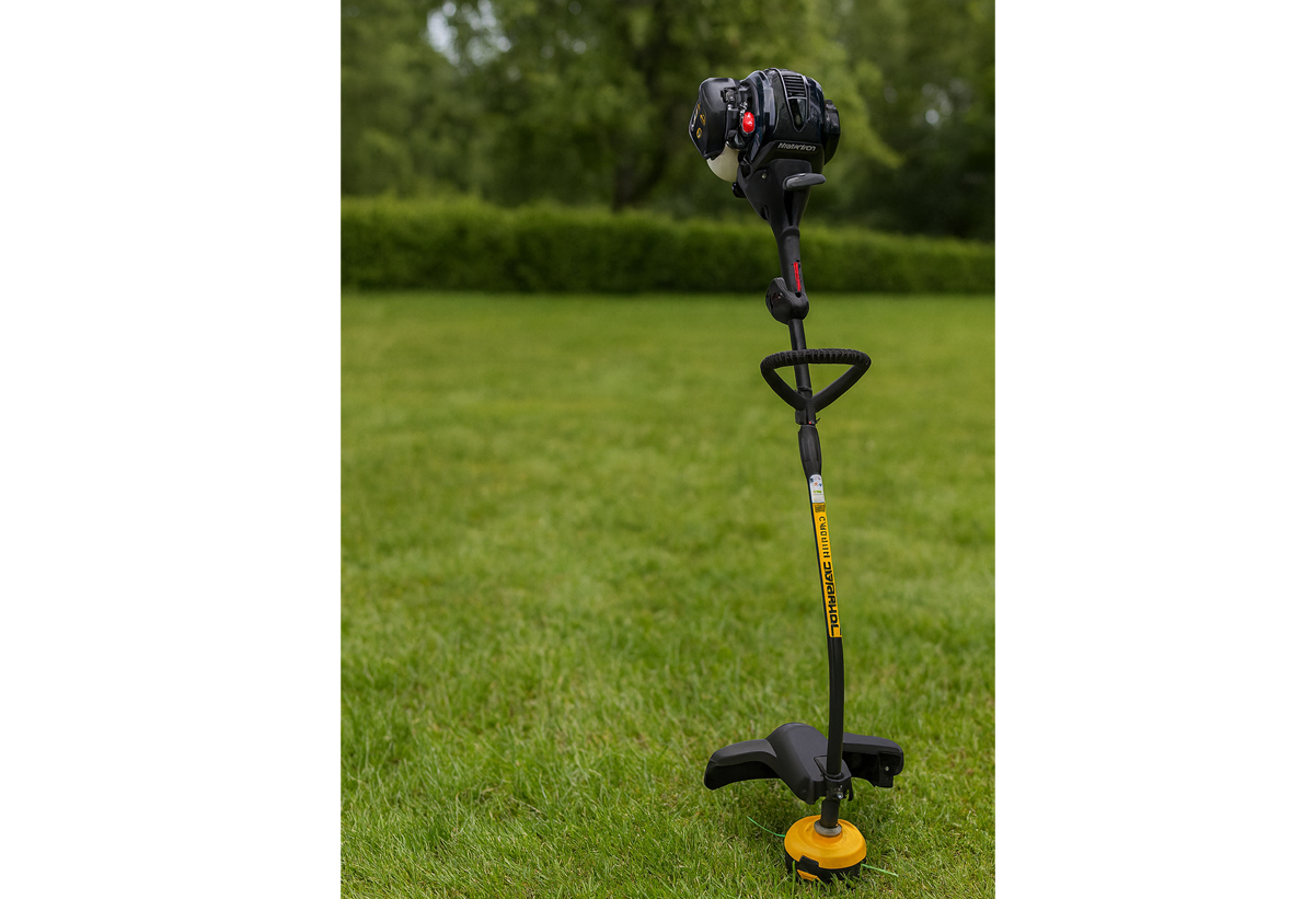 Απεικονίζεται το θαμνοκοπτικό